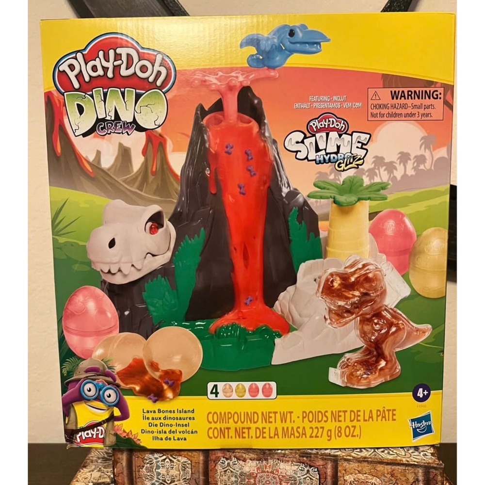 Play-Doh Dino Lava Bones Island
